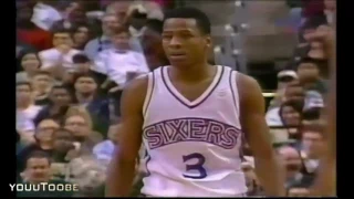 Rookie Allen Iverson vs Michael Jordan 96-97 season video by - YOUUTOOBE