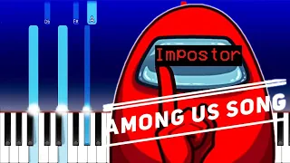 AMONG US SONG - Impostor by iTownGamePlay (Piano Tutorial)