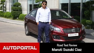 Maruti Suzuki Ciaz Test Drive Review - Autoportal