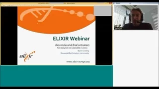 ELIXIR Webinar - Bioconda and BioContainers (March 2017)