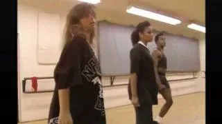 Paula Abdul Choreographs Janet Jackson for When I Think of You [rare clip] 1986