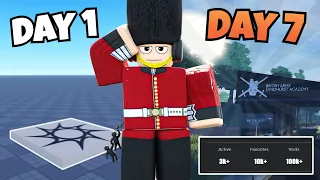 I made a Roblox Army in 7 days