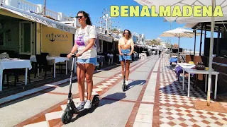 Benalmadena 2023 - City, Beaches, Seafront and Port Walking Tour [Spain 4K] Costa del Sol | Málaga