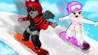 Roblox Snowboard Obby!
