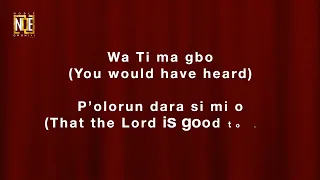 18 Mins Yoruba High Praise (Lyrics Video with English Translation) | Yoruba Praise songs
