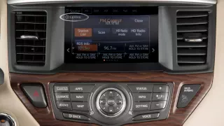 2017 NISSAN Pathfinder - Audio System with Navigation Type A (if so equipped)
