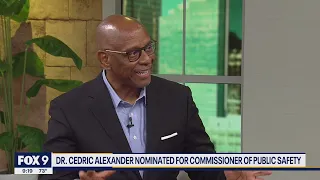 Dr. Cedric Alexander addresses his public safety plans with FOX 9