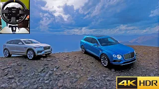 Jaguar F-Pace | Bentley Bentayga | CONVOY | Forza Horizon 5 | Thrustmaster TX RX| 4K Gameplay