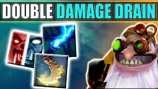 Shooting Wolf Double Damage Steal [Static Link + Essence Shift] Dota 2 Ability Draft