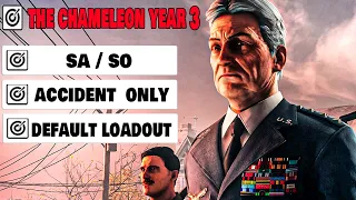 HITMAN 3 The Chameleon Year 3 Default Loadout SASO Accident Only Elusive Target