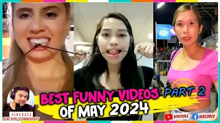 Mga piniling funny videos ngayong Mayo 2024 part 2, funny videos | VERCODEZ (reaction video)