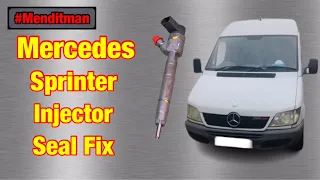 Mercedes Sprinter 311 CDI Injector Leak Repair (Black Death)