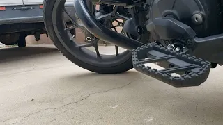 Installing Kuryakyn Riot Mini Boards on my Honda Rebel 1100 dct