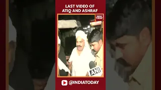 Last Video Of Atiq Ahmed: The Moment When Gangster Atiq, His Brother Ashraf Were Killed | WATCH