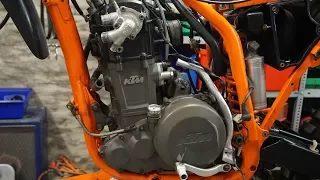 KTM LC4 640 Kolbenringe wechseln Teil2 Motor zerlegen