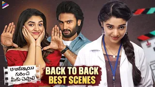 Aa Ammayi Gurinchi Meeku Cheppali Back To Back Scenes | Sudheer Babu | Krithi Shetty | Indraganti