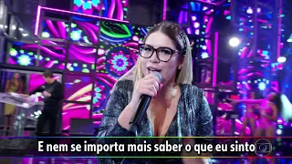 Marília Mendonça canta 'Graveto' no Domingão do Faustão (09/02/2021)