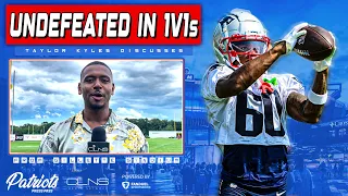 WR Demario Douglas UNDEFEATED in Patriots 1v1s