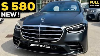 2023 MERCEDES S 580 AMG S Class NEW Manufaktur BRUTAL Sedan! FULL In-Depth Review V8 Sound 4MATIC