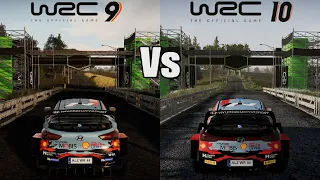 WRC 10 Vs WRC 9 Graphics & Sound And Loading Comparison