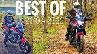 HONDA NC750X - BEST OF Travel Adventures | 4 YEARS with the HONDA NC750X  (2019 - 2022)