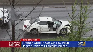 One Person Shot In Car On I-57 Near Halstead; Victim Critically Injured