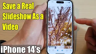 iPhone 14's/14 Pro Max: Simple Tricks to Create a Slideshow and Save It As a Video | iOS 16