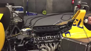 Formula 1 Lotus Lamborghini V12 dyno test