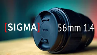 Лучший объектив для APSC камер! Sigma 56mm 56mm 1.4