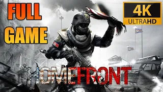 Homefront Full Game Walkthrough [PC 4K 60FPS] - No Commentary