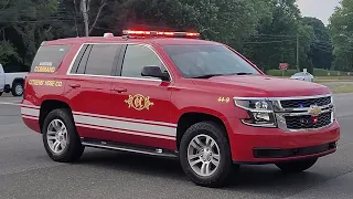 Citizens Hose Company (Smyrna DE)  44-9 & American Legion Ambulance Service B-44 Responding