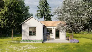 Simple House | House Design idea | 6m x 7m