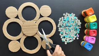 Beautiful Ganpati DIY Craft With Cardboard/Best Out Of Waste/Wall Hanging idea For Home Decoration