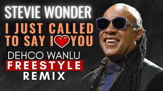 Stevie Wonder - I Just Called To Say I Love You ► DW Freestyle reMix  🟢 DOWNLOAD NA DESCRIÇÃO