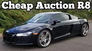 Here's How Much My Salvage Audi R8 Cost & How Much I Will Invest to Rebuild It