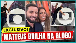 MATEUS NA REDE GLOBO! PARTICIPAÇÃO ESPECIAL NO ENCONTRO COM PATRÍCIA POETA.