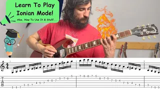 How To Play Ionian Mode On Guitar