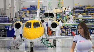 HondaJet Factory 2024✈️ Private Jet Production & Inside Luxury Honda Jet Manufacturing {Assembly}