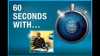 60 Seconds With LCdr Ajiri Ikede, Medical Officer at the Directorate of Flight Safety.