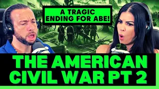 650K PEOPLE DIED?! CANADIAN'S FIRST TIME REACTION TO The American Civil War - OverSimplified Part 2