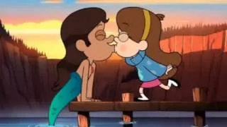 Gravity Falls - Mabel's first kiss
