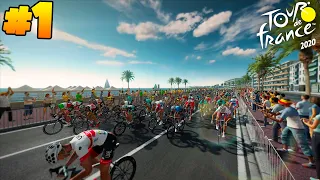 Tour De France 2020 PS4 | Astana #1 - WE BEGIN! | (Nice–Nice Gameplay Stage 1)