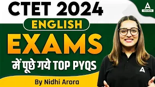 CTET English Previous Year Question Paper By Nidhi Arora | CTET English Marathon 2024