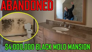 ABANDONED $4,000,000 Mansion w/ 3 car Garage | Four Million Dollar Abandoned Mansion