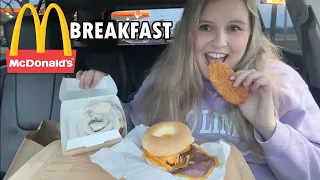 McDonalds Breakfast Mukbang!
