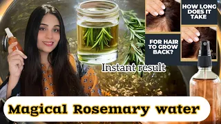 I Tested Rosemary Water On My Hair For A Month 🌿| Does it work ?| Tutorial + Review,#hair #rosemary