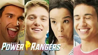 'Bloopers & Outtakes' BTS on Set! | Power Rangers: Super Ninja Steel