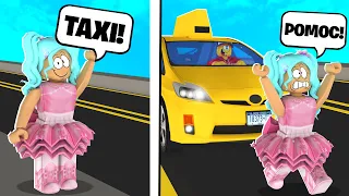 DĚLÁM TAXIKÁŘE, abych zachránil OSTROV PLNÝ LIDÍ!!  - Roblox Taxi Simulator 2