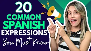 20 Advanced Spanish Expressions | Common Spanish Phrases [433]