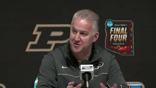 Purdue National Championship Pregame Press Conference - 2024 NCAA Tournament